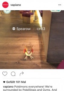 Pokemon bei Vapiano